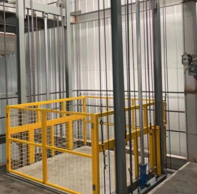 金山屯导轨式升降机一般加工周期